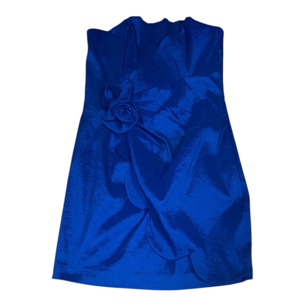 Caché Bright Blue Cocktail, semi formal Dress, 6